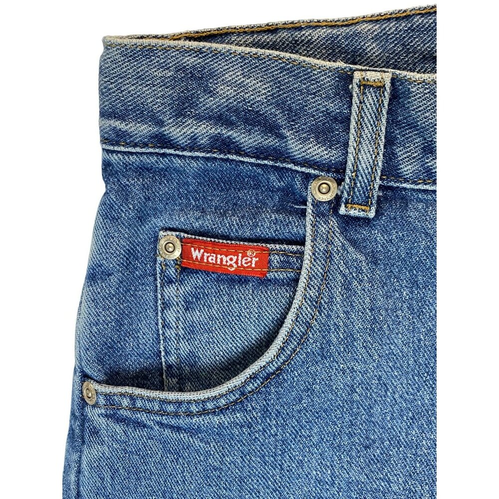Vintage Wrangler Jeans Size 12 Womens 24 x 26 High Rise Mom Jeans Y2K - Picture 6 of 11